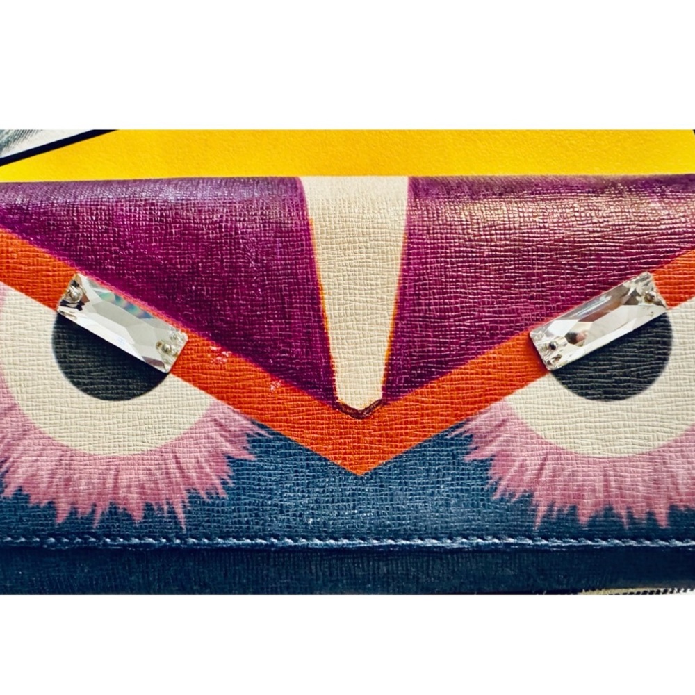 Colorful Owl-Print Women's Clutch Wallet in Purple, Blue, Pink